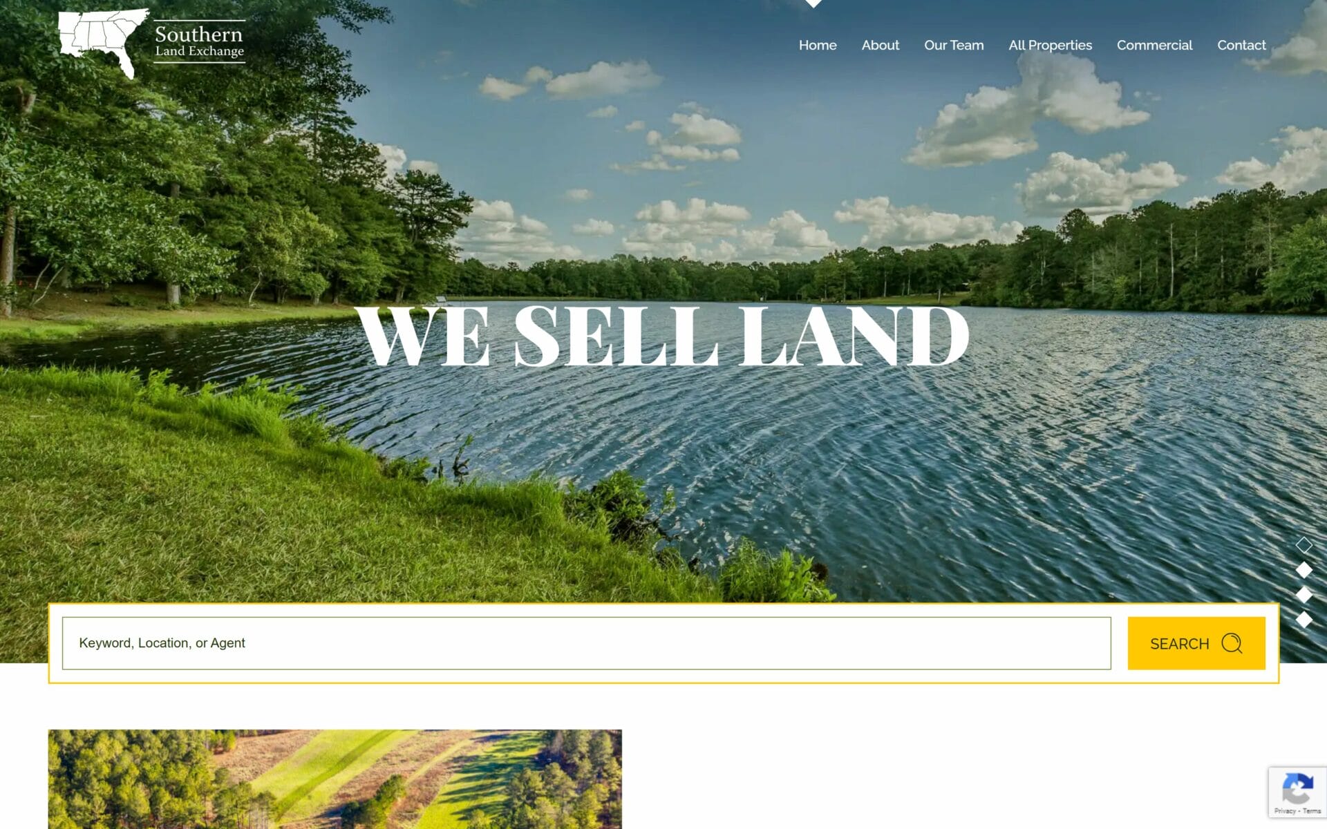 Southern Land Exchange — Website