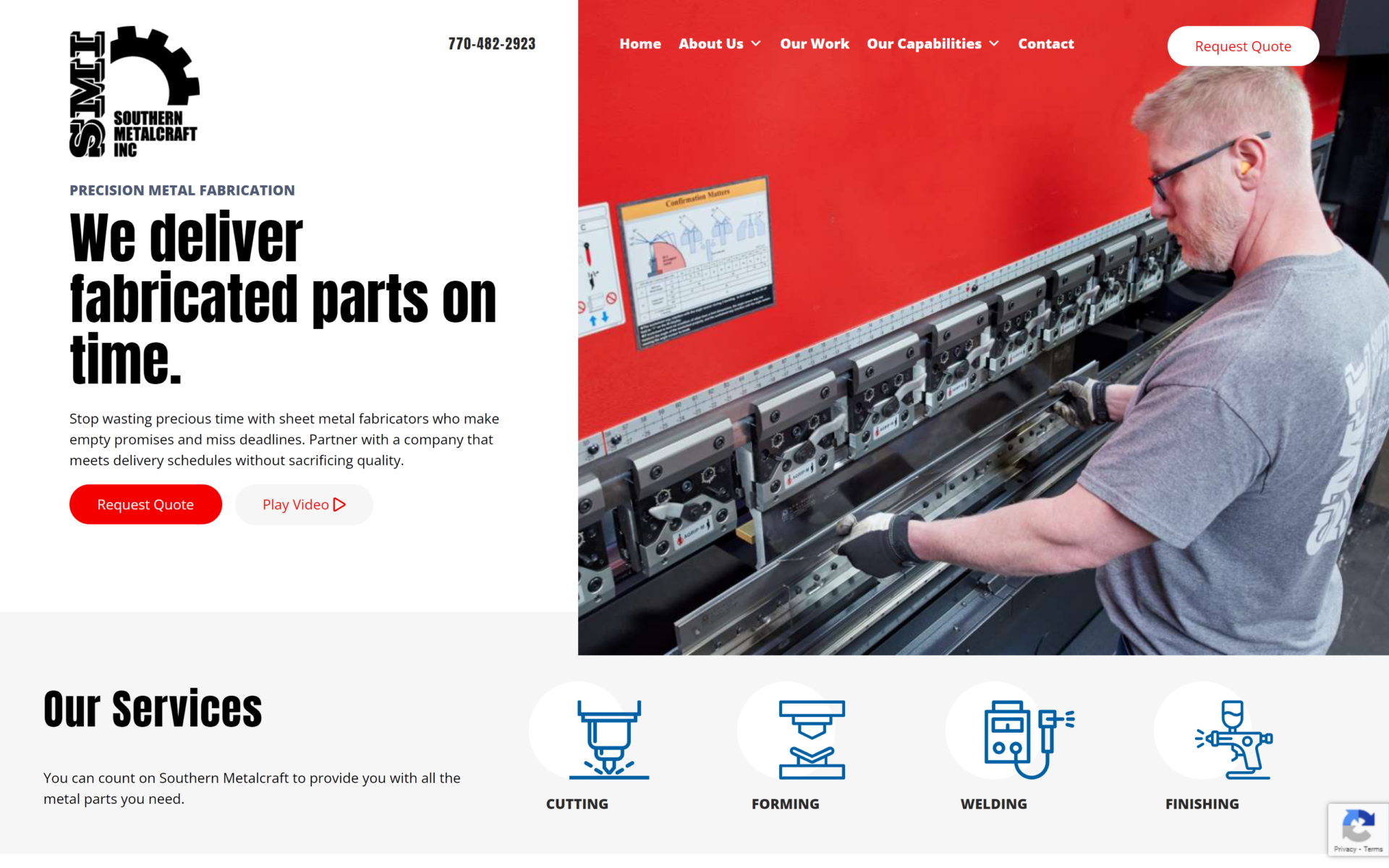 Southern Metalcraft, Inc. — Website